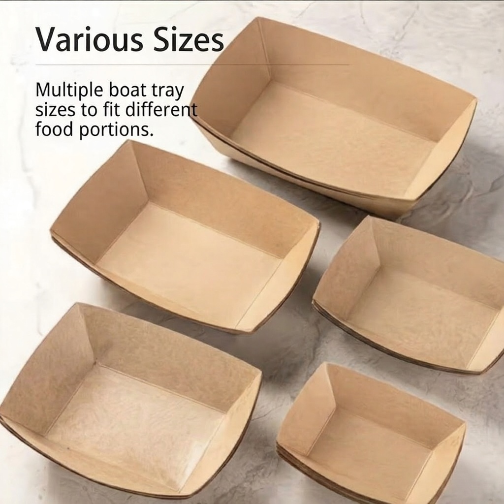 Boat Shape Tray